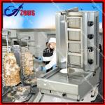 vertical electric and gas shawarma kebab machine for restaurant-