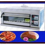 high efficiency 1 layer 2 pan gas deck toaster oven