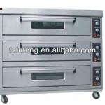 3 Deck 6 Tray Electric Bakery Deck Oven FED-R36