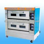 electric deck oven(2 decks 4 trays)/deck baking oven/bakery oven(CE,loowest price from factory)