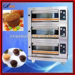 two floors four trays small gas deck oven-