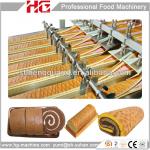 china stainless steel full automatic swiss roll cake machine