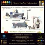 Soyabean Chunks TSP TVP Protein Production Machinery i9