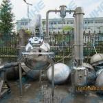 Roundness vacuum concentration tank
