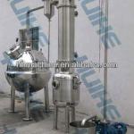 Low pressure reduction concentration tanks