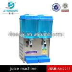 Double cylinders used juice dispenser machine