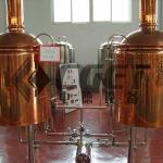 red copper beer equipment for hotel