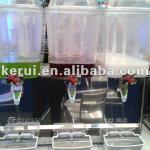 CE/best price professional manufacture of fruit juice dispenser 18L*3