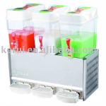 3 tanks refrigerated beverage dispenser ,18L-