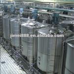 Round high emulsification tank for filling machine-