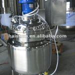 Emulsifying tank with flange top