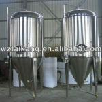 Stainless steel conical beer fermenter (CE certificate) / beer fermentation tank / fermentation tank-