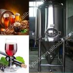 stainless large conical beer fermenter-