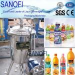 Beverage machine-carbonated drink syrup filter