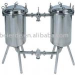 syrup double filter for carbonated beverage machine-