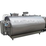 Refrigerated horizontal Stainless steel 304 fresh Milk fast directly cooling storage insulation cooler tank