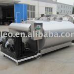 Milk cooling tank heat recovery system-
