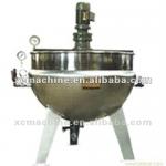 Vertical Jacketed Kettle with Agitator