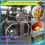 7.5Kw High quality total 304 stainless steel mango peeling and pulping machine-