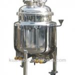 Mirror polish mixing tank with side mixer-