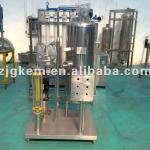 Automatic stainless steel carbonated beverage mixer