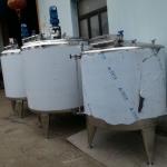 stainless steel steam heating tank hot water heating mixing tank