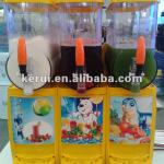 best popular slushie machine XRJ-12Lmatching with 3 tanks with CE Certificate