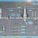 Multiple-nozzle vertical pressure spray drying tower