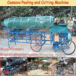 4ton 10ton commercial cassava peeler and cutter/ combination cassava machine
