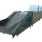 Fruit cleaning drying and sorting machine