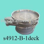 Stainless steel round vibratory separator for food and beverage-