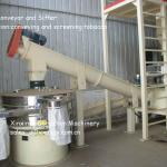 Powder grading sifter with feeding system
