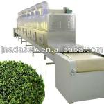 High-class green tea/black tea microwave drying sterilization equipment, dryed the moisture &lt;5%-
