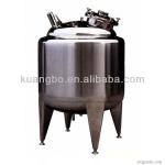 Stainless steel cone top storage tank