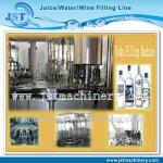 Glass bottle wine washer filler capper-