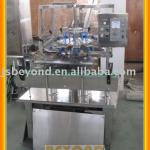 Rotary bottle rinser