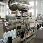 bottle washer, filling machine, capping machine,