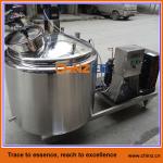 Vertical milk cooling tank-