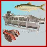 Automatic fish scaling machine-