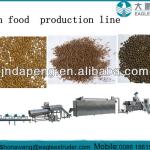 Dry floating fish food extruder/making plant /production machinery /processing line-