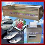 Stainless steel fish scales removing fish cleaning machine