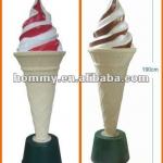 Ice cream shop decoration ice cream cone