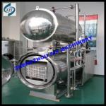 Spray hot water autoclave sterilizing machine,canned fruit sterilizing machine-