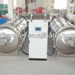 Three Chambers Water Immersion Autoclave for Canned Food-