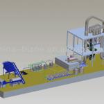 7t/d And Stainless Steel Cassava Starch/Flour Processing Machinery\cassava drying machinery