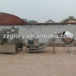 Gas, Coal Or Electricity Power Source Peanut Frying Production Line