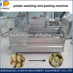 hot sale stainless steel brush roller onion peeling machine