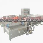 Fully rotational flow washing machine