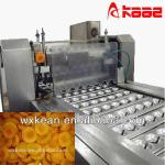 Automatic apricot and peach cutter and pitter