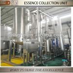 Essence collection system in juice production